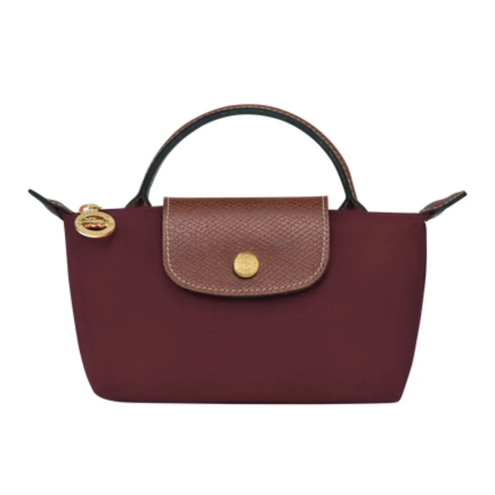 Mini Ella Burgundy Bag | Strap Included