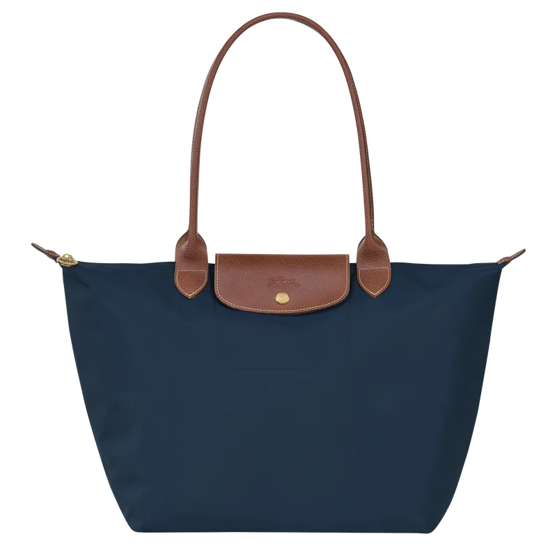 Premium Nylon Folding Bag | Navy Blue