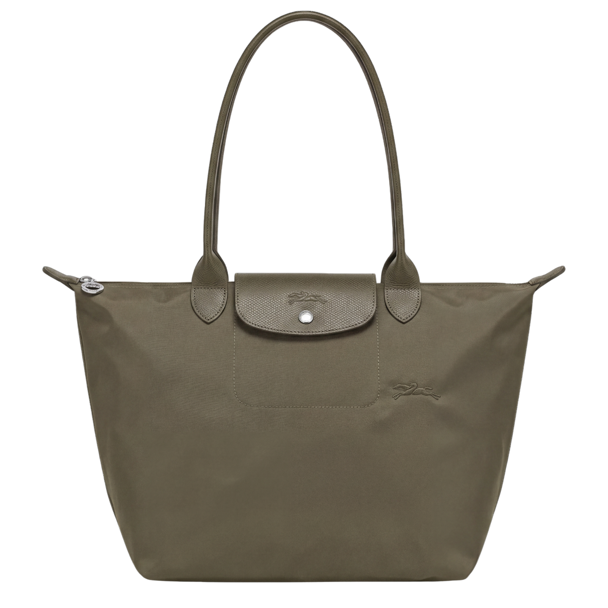 Premium Nylon Folding Bag | Olive Green