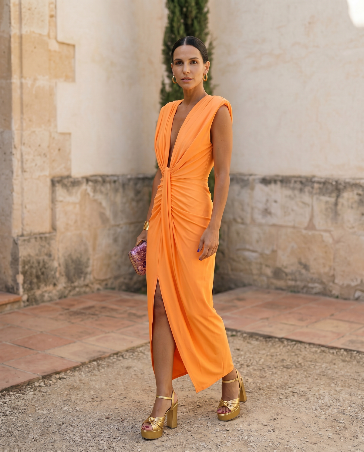 Selena | Luxe Draped Dress